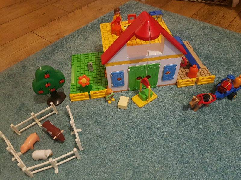 playmobil 123 farm set